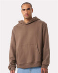 BELLA + CANVAS 4719 Unisex 10 oz. Heavyweight Hoodie Sweatshirt - Vintage Brown - model front