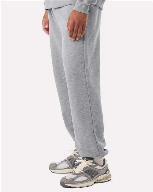 BELLA + CANVAS 4737 Unisex 10 oz. Heavyweight Sweatpants - Athletic Heather - model side