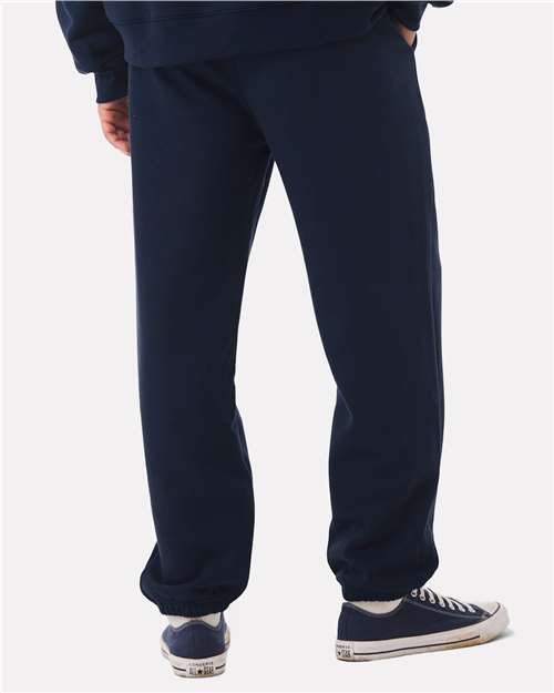 BELLA + CANVAS 4737 Unisex 10 oz. Heavyweight Sweatpants - Navy - model back