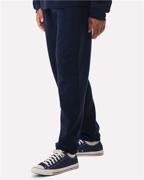 BELLA + CANVAS 4737 Unisex 10 oz. Heavyweight Sweatpants - Navy - model side