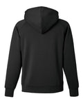 J. America 8750 Unisex Apex Fleece Hooded Sweatshirt - Black - back