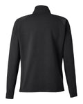 J. America 8754 Women's Apex Fleece Quarter-Zip Pullover - Black - back