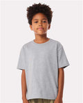 BELLA + CANVAS 3010Y Youth 6 oz. Heavyweight Tee - Athletic Heather - model front