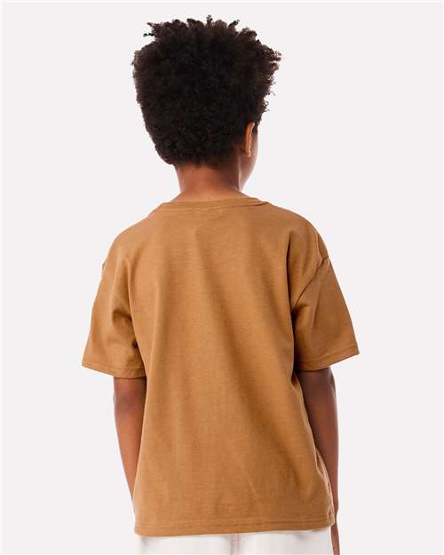 BELLA + CANVAS 3010Y Youth 6 oz. Heavyweight Tee - Toast - model back