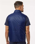 Jaanuu M60004 Men's Phantom Insulated Vest - Navy Blue - model back