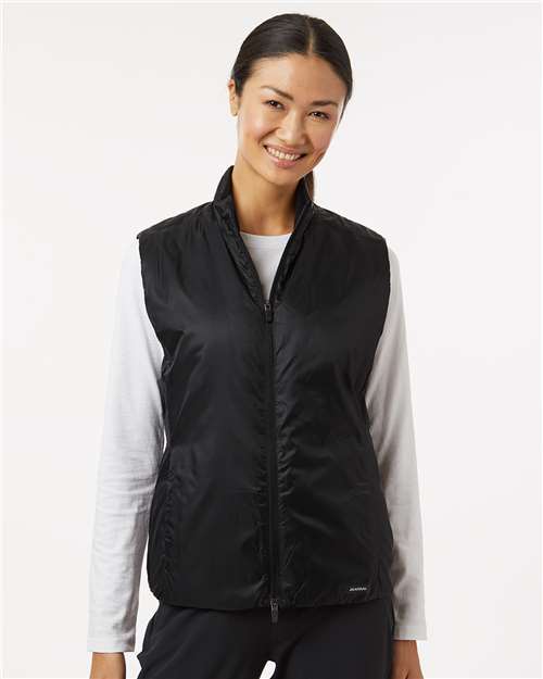 Jaanuu W60004 Women's Phantom Insulated Vest - Black - model front