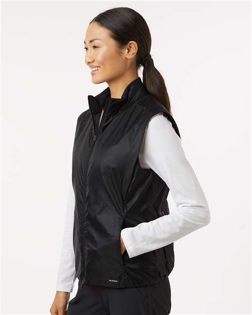 Jaanuu W60004 Women's Phantom Insulated Vest - Black - model side