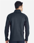 Spyder 187330 Constant Full-Zip Sweater Fleece Jacket - Frontier/ Black - model back