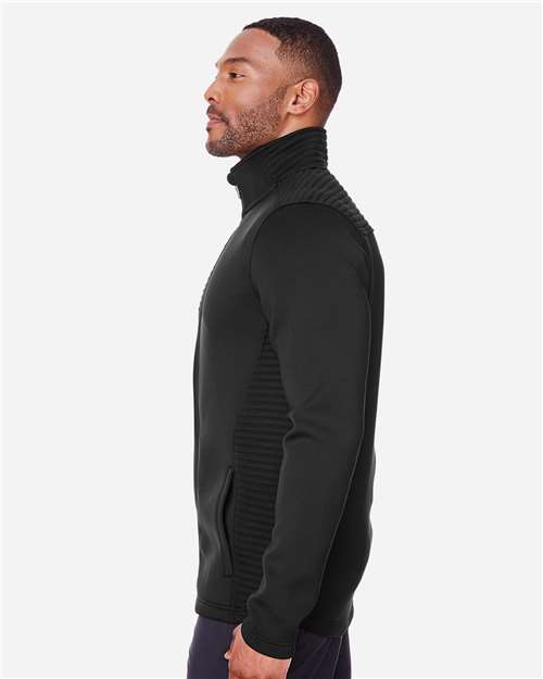 Spyder S16539 Men's Venom Full-Zip Jacket - Black - model side