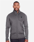 Spyder S16539 Men's Venom Full-Zip Jacket - Polar - model front