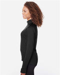 Spyder S16798 Women's Freestyle Half-Zip Pullover - Black - model side