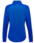 Spyder S16798 Women's Freestyle Half-Zip Pullover - Electric Blue - back