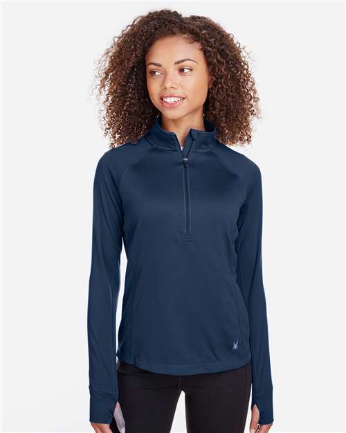 Spyder S16798 Women's Freestyle Half-Zip Pullover - Frontier - model front