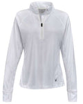 Spyder S16798 Women's Freestyle Half-Zip Pullover - White - front