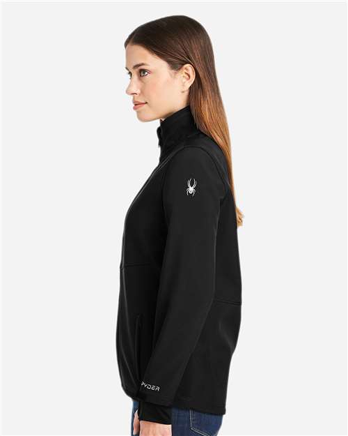 Spyder S17743 Women's Touring Jacket - Black - model side