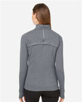 Spyder S17917 Women's Spyre Quarter-Zip Pullover - Polar Frost - model back