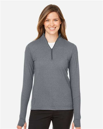 Spyder S17917 Women's Spyre Quarter-Zip Pullover - Polar Frost - model front