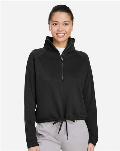 Spyder S18028 Women's Xtryme Half-Zip Pullover - Black - model front