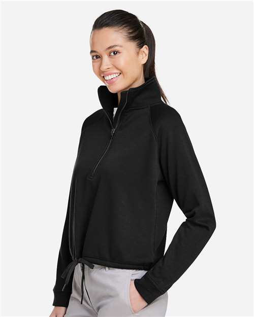 Spyder S18028 Women's Xtryme Half-Zip Pullover - Black - model side