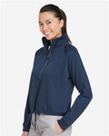 Spyder S18028 Women's Xtryme Half-Zip Pullover - Frontier - model side