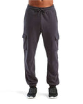 TriDri TD604 Unisex Riley Cargo Joggers - Charcoal - model front