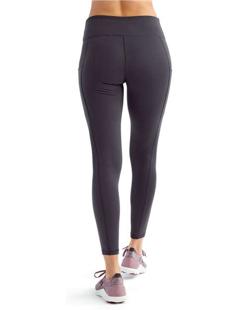 TriDri TD531 Women's Performance Leggings - Charcoal - model back