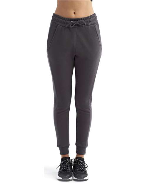 TriDri TD055 Women's Fitted Maria Joggers - Charcoal - model front