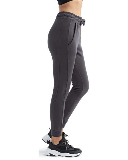 TriDri TD055 Women's Fitted Maria Joggers - Charcoal - model side
