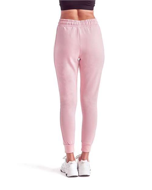 TriDri TD055 Women's Fitted Maria Joggers - Light Pink - model back