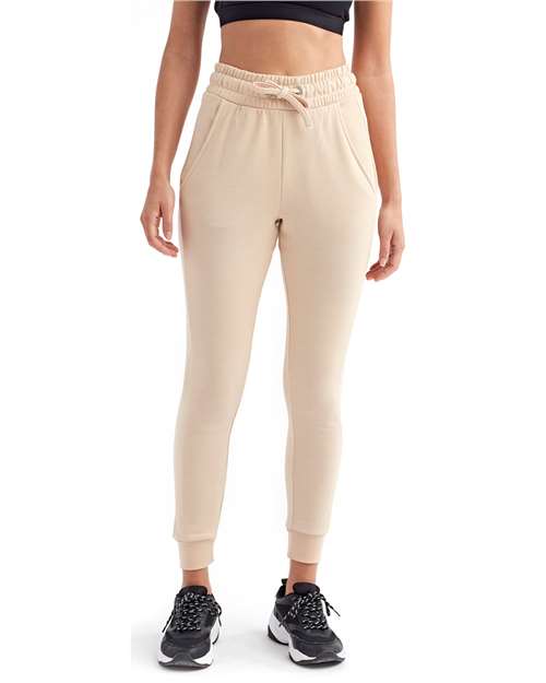 TriDri TD055 Women's Fitted Maria Joggers - Nude - model front