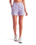 TriDri TD062 Women's Maria Jogger Shorts - Lilac - model front