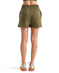 TriDri TD062 Women's Maria Jogger Shorts - Olive - model back