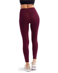 TriDri TD304 Women's Mesh Pocket Danica Leggings - Mulberry - model back
