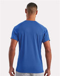 TriDri TD011 Unisex Panelled Tech T-Shirt - Royal - model back