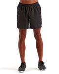 TriDri TD052 Men's Training Shorts - Black - model front