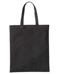 Artisan Collection by Reprime RP998 Denim Tote Bag - Black Denim - front