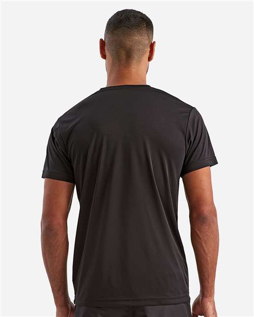 TriDri TD501 Unisex Recycled Performance T-Shirt - Black - model back