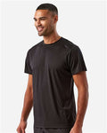 TriDri TD501 Unisex Recycled Performance T-Shirt - Black - model side