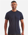 TriDri TD501 Unisex Recycled Performance T-Shirt - French Navy - model front