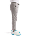TriDri TD55B Youth Ashley Joggers - Heather Grey - model side