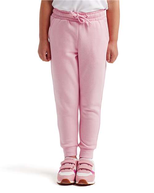 TriDri TD55B Youth Ashley Joggers - Light Pink - model front