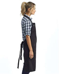 Artisan Collection by Reprime RP137 Calibre Heavy Cotton Canvas Pocket Apron - Black - model side