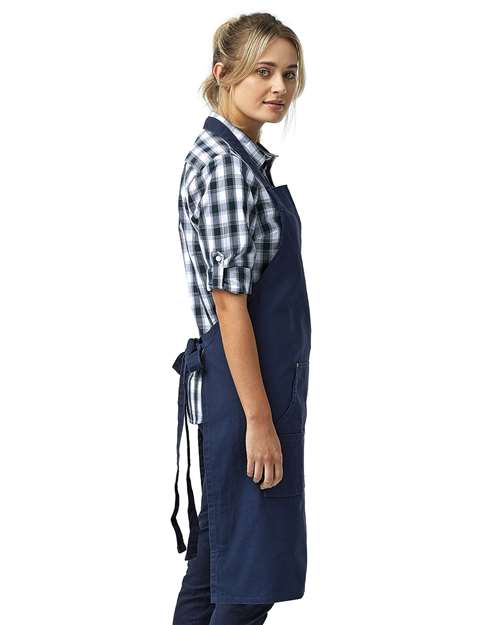 Artisan Collection by Reprime RP137 Calibre Heavy Cotton Canvas Pocket Apron - Navy - model side