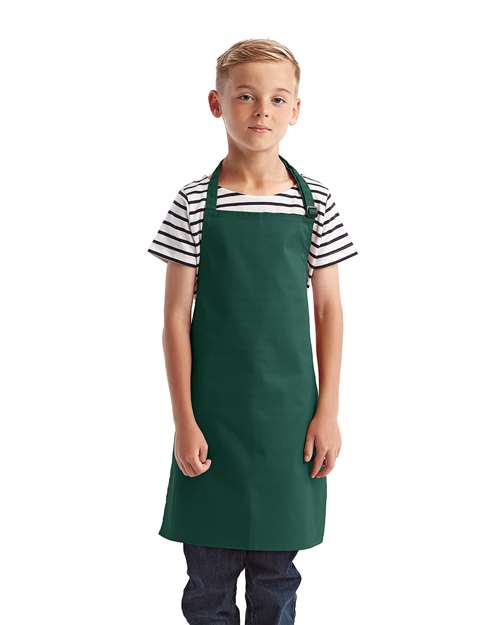 Artisan Collection by Reprime RP149 Youth Recycled Apron - Bottle - model front