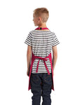 Artisan Collection by Reprime RP149 Youth Recycled Apron - Hot Pink - model back