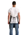 Artisan Collection by Reprime RP181 Artisan's Choice Double Pocket Canvas Apron - Black - model back