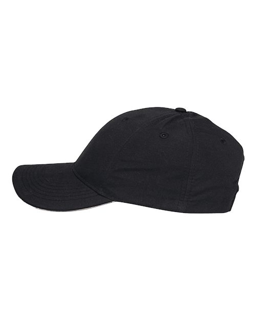 Adams Headwear PE102 Performer Cap - Black/ Khaki - side