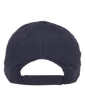 Adams Headwear PE102 Performer Cap - Navy/ Khaki - back