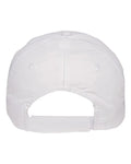 Adams Headwear PE102 Performer Cap - White/ Black - back