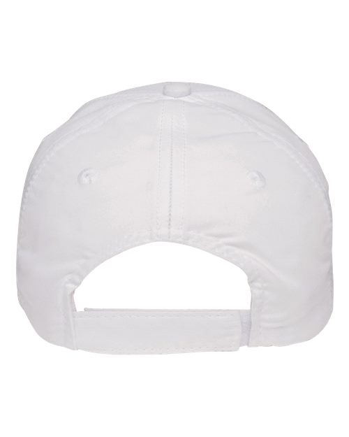 Adams Headwear PE102 Performer Cap - White/ Black - back